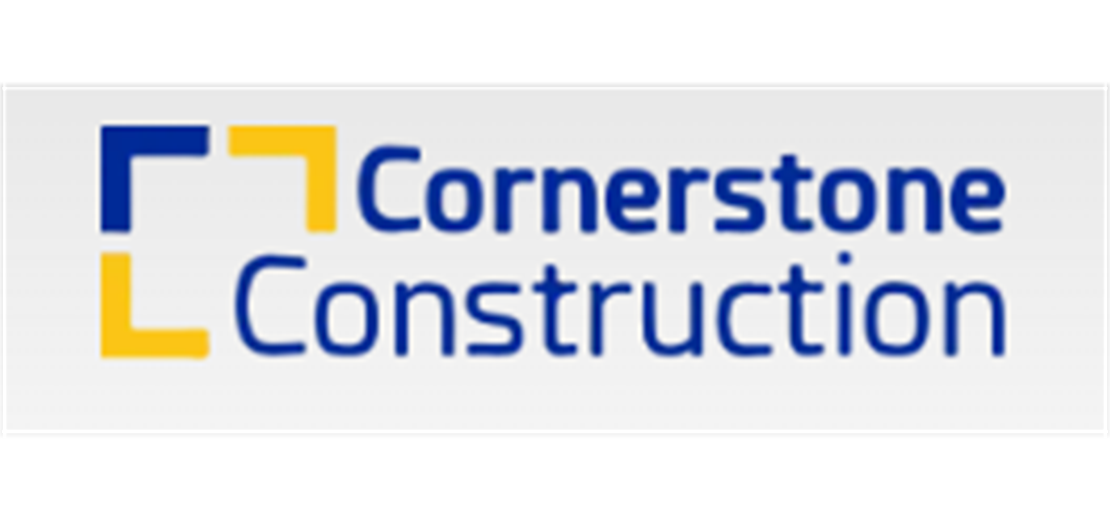 WELCOME TO OUR NEW SPONSOR - Cornerstone Construction